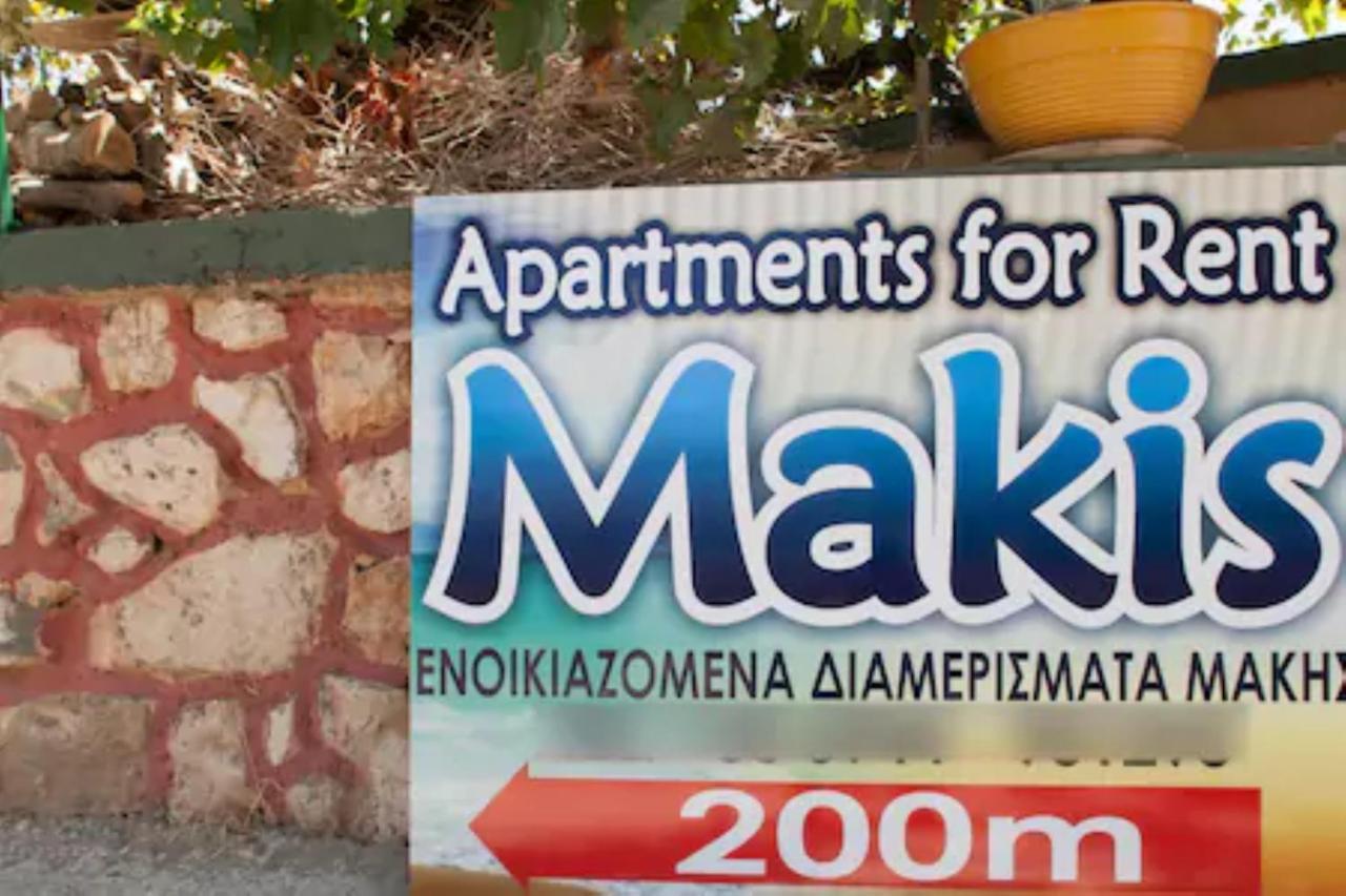 Makis Apartments Szitía Kültér fotó